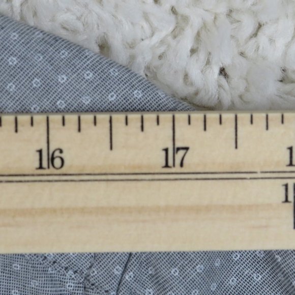 Kenneth Cole* Men's‎ Short Sleeve Button Down Shirt Size Small Gray - Picture 6 of 8